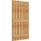 Ekena Millwork Spaced Board-n-Batten Shutters, Rough Sawn Western Red Cedar, 34 3/4W x 56H, PR RBS06S35X056RWR - alternate 2